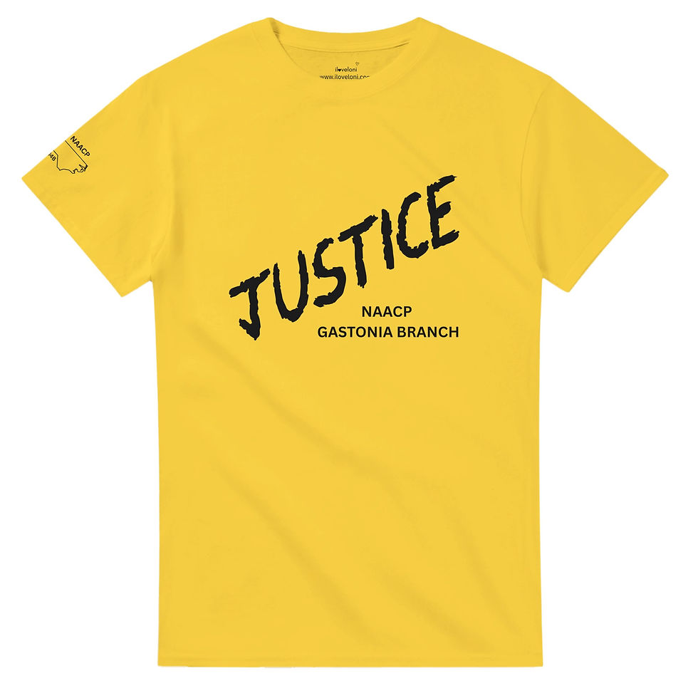 Thumbnail: NAACP- Justice- Heavyweight Unisex Crewneck T-shirt | Gildan® 5000