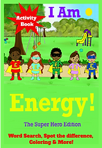 iloveloni I Am Energy Activity Book