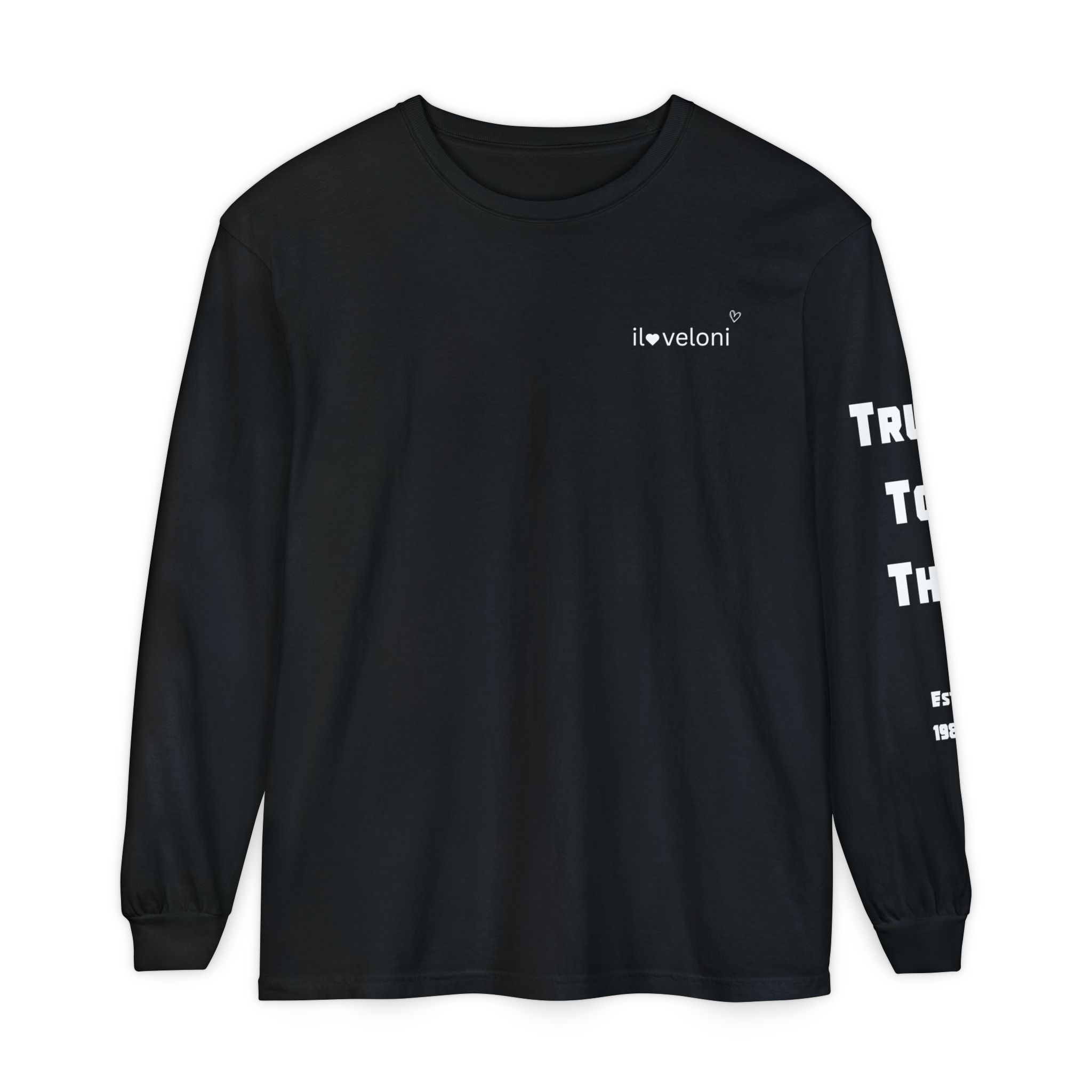 Veterans Unite- Unisex Garment-dyed Long Sleeve T-Shirt