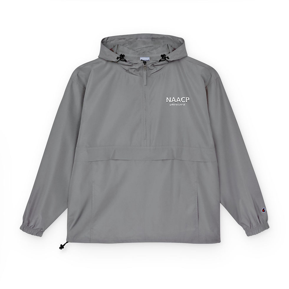 Thumbnail: NAACP- Embroidered Champion Unisex Packable Anorak Jacket