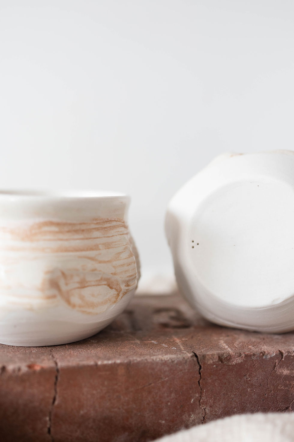 Thumbnail: Creamy Porcelain Tea Bowl