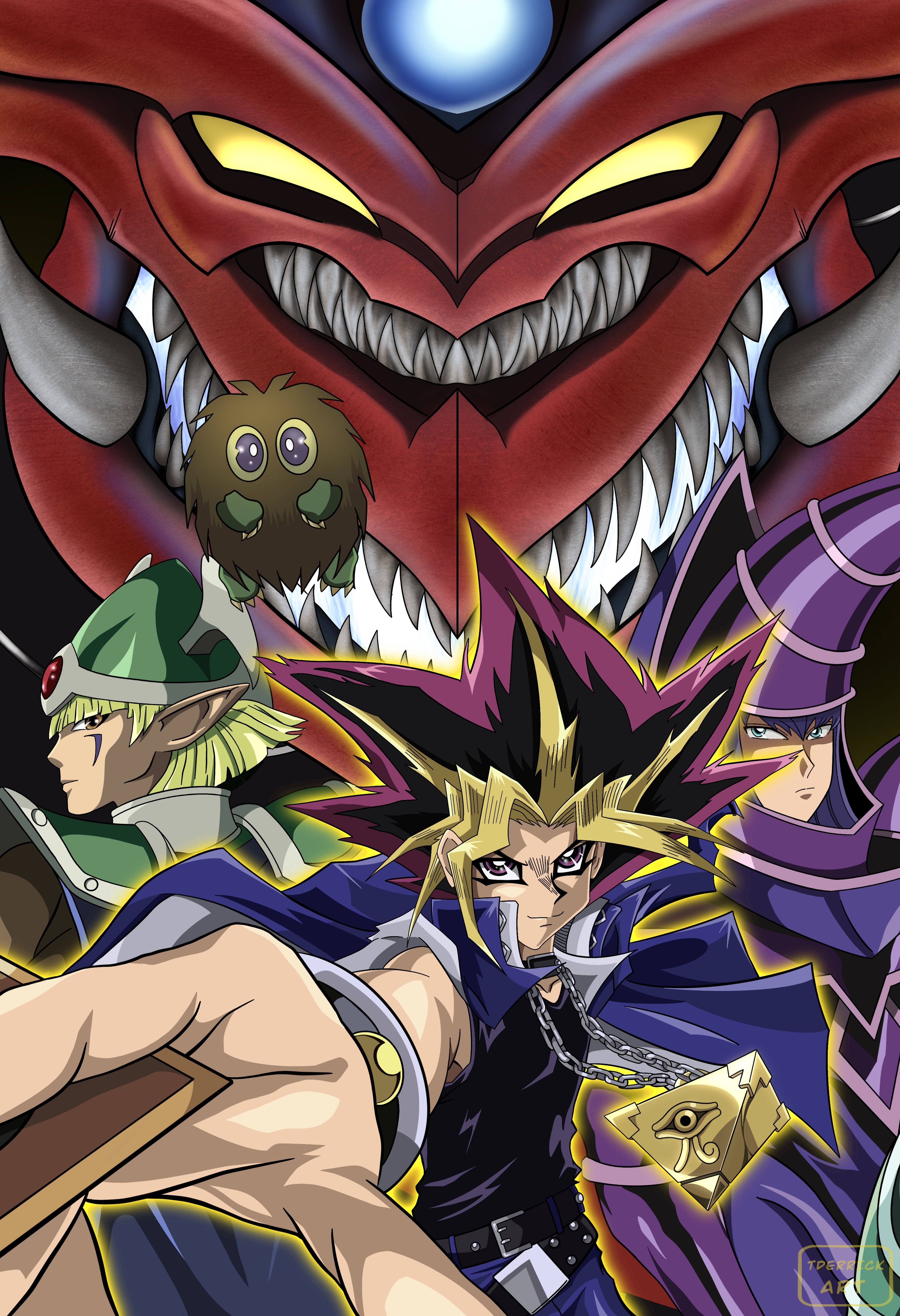 YUGIOH 13 x 19  Print
