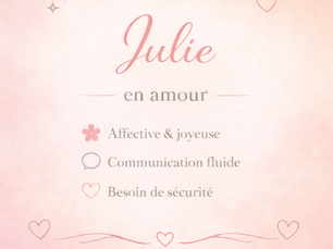 Prénom Julie : signification en amour, personnalité et compatibilité