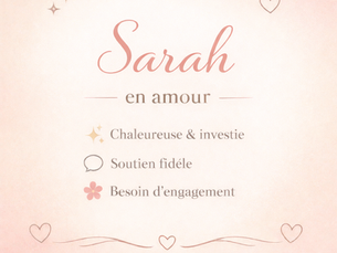 Prénom Sarah : signification en amour, personnalité et compatibilité
