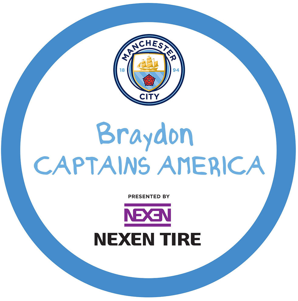 Braydon Captain's America Series