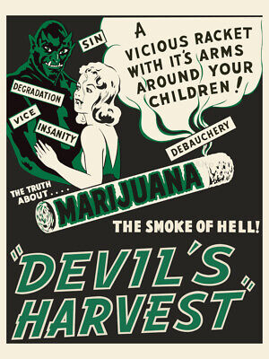 American Anti-Marijuana Poster