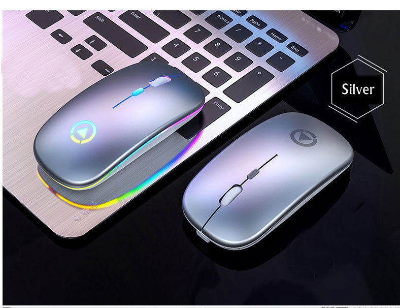 Miniatura: 2.4GHz RGB Wireless USB Rechargeable Mouse