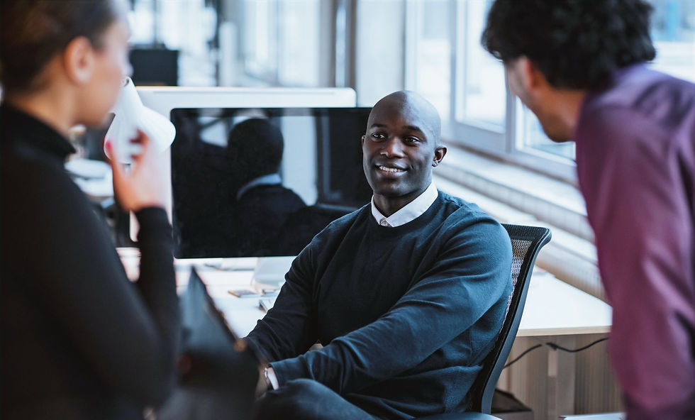 Discuss plans with workers