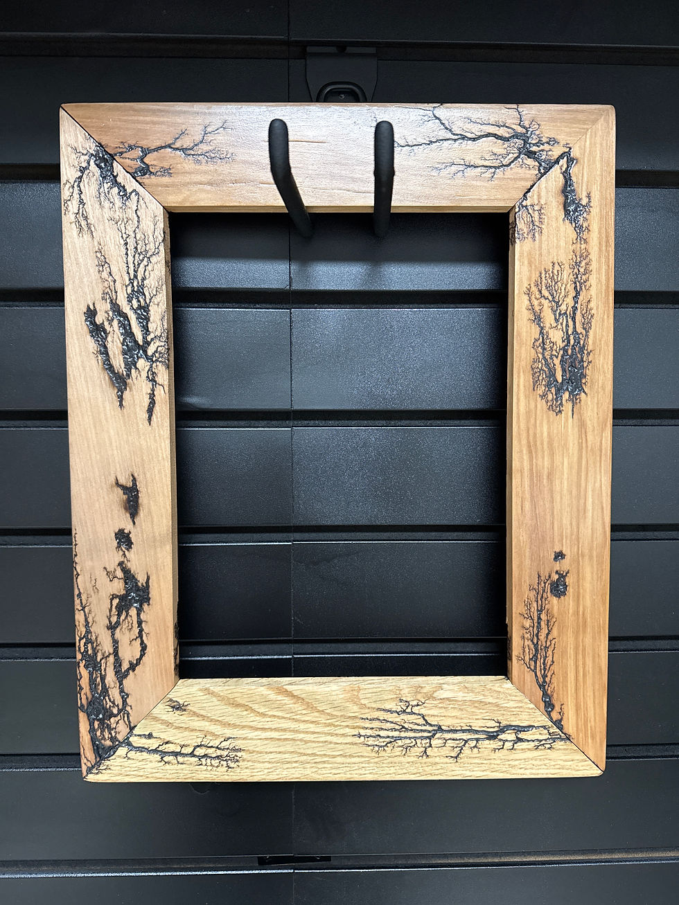 Fractal Wood Burned Picture Frame | Coco's Ranch Branch Out Randy Banes | Loc