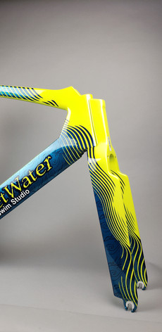 Hot Tubes Sweet Water Swim Custom Bike Painting Shirley MA