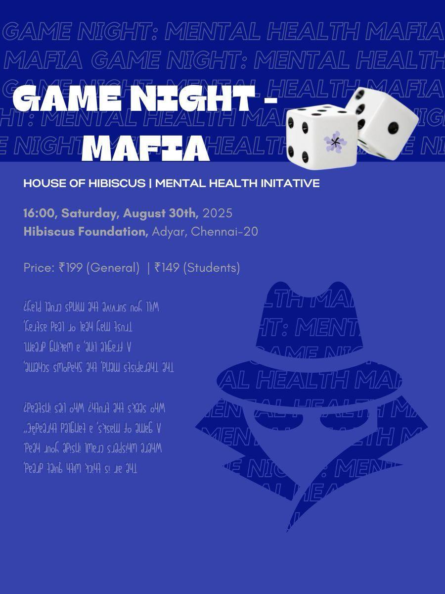 Game Night: Mental Health Mafia