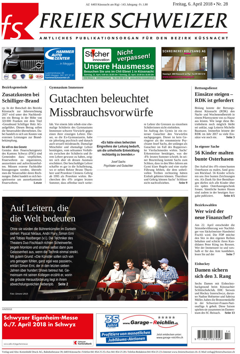 Auf Leitern, die die Welt bedeuten