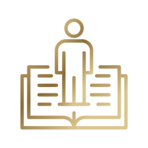 Das Icon für persönliche Erkenntnisse. 