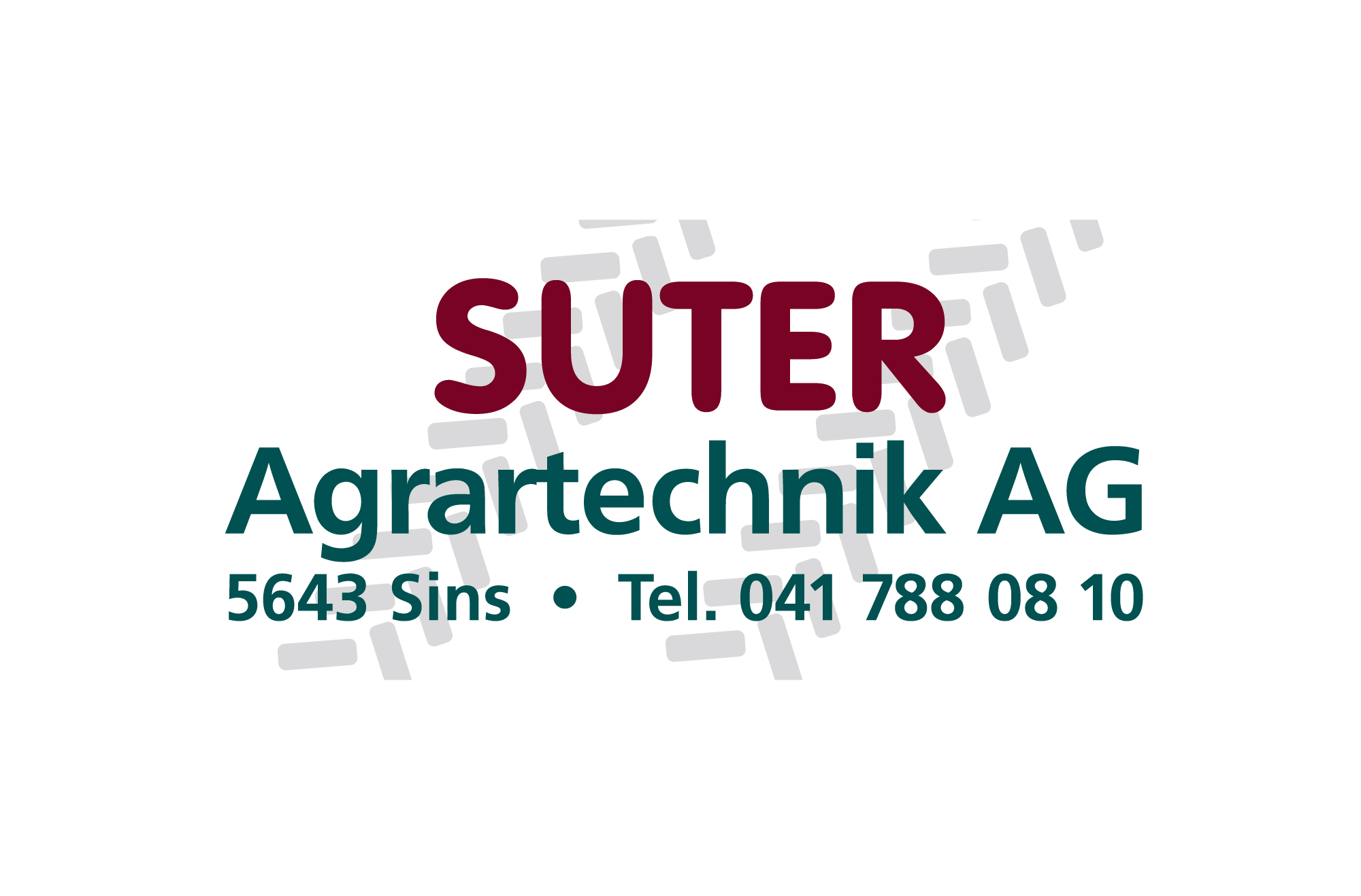 Logo der Suter Agrartechnik AG in Sins.