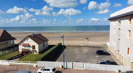 Jolie vue sur la mer à Villers sur mer