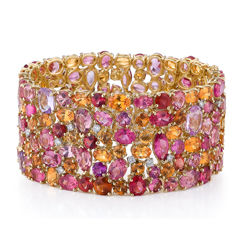 Spinel, Mandarin Garnet & Diamonds