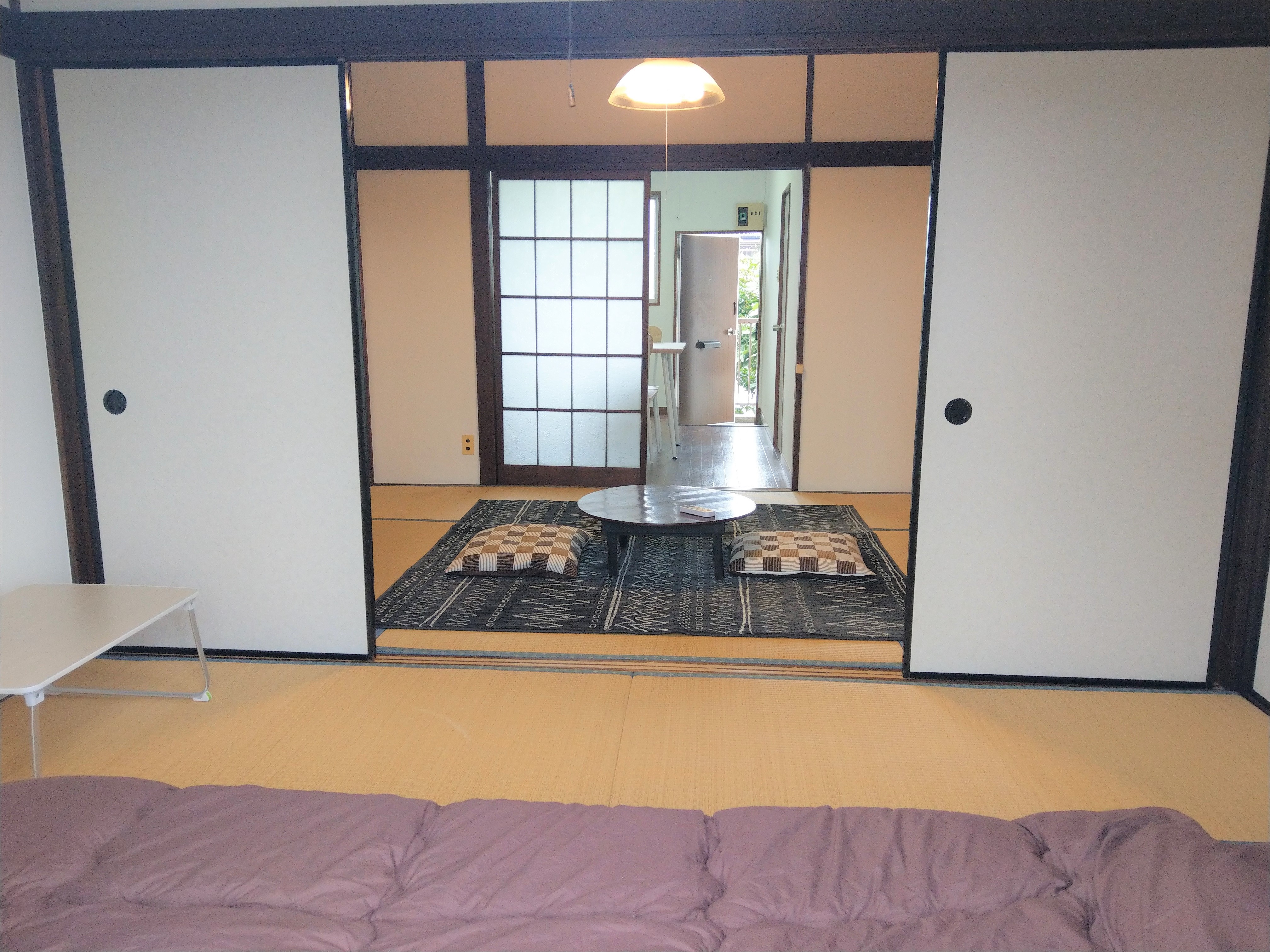 アパート204号室(男性部屋)和室