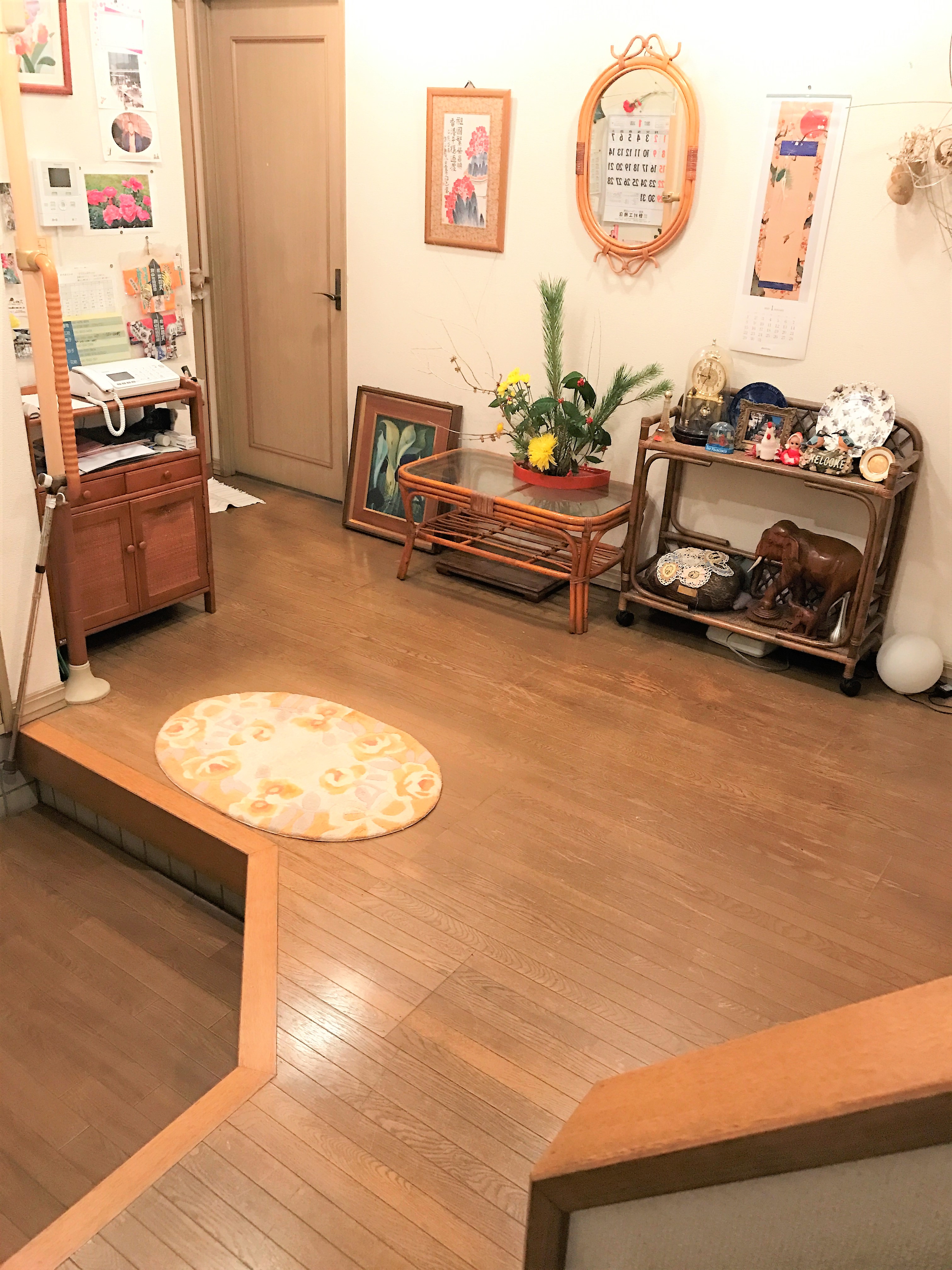 一軒家 玄関