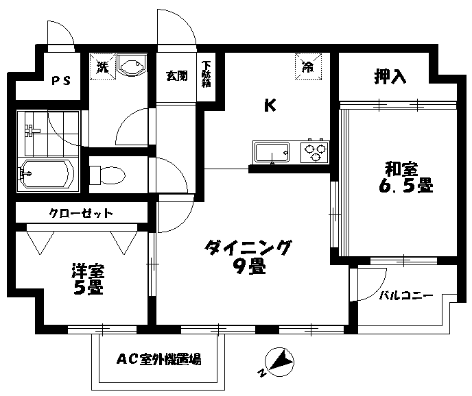 マンション301号室