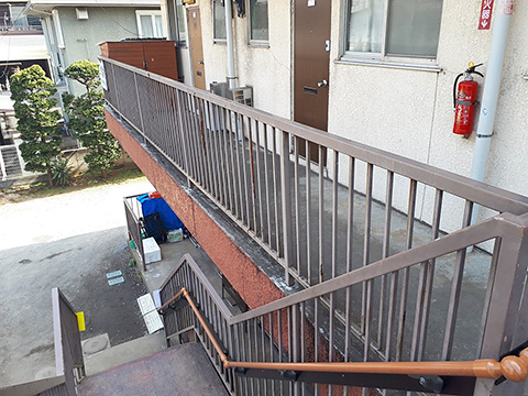 アパート共用部分 廊下