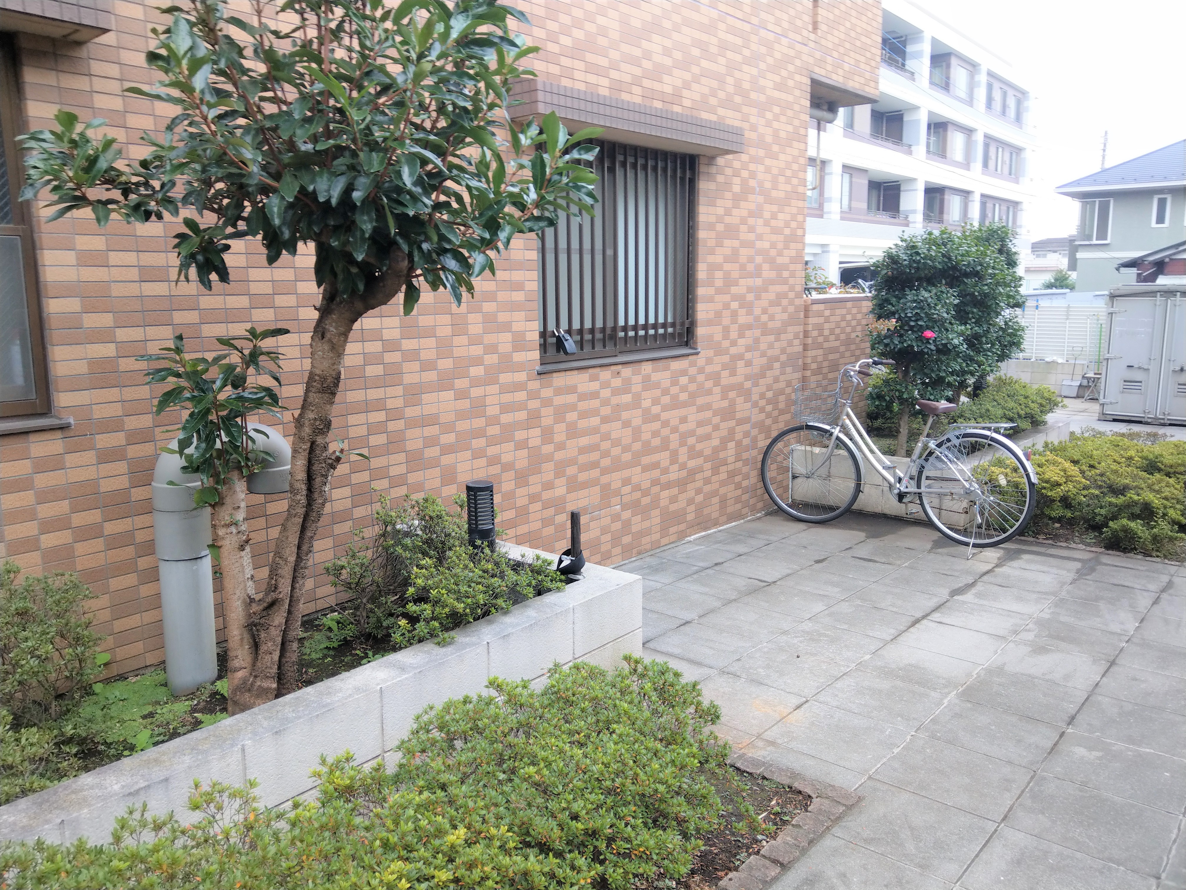 マンション共用部分 自転車置き場