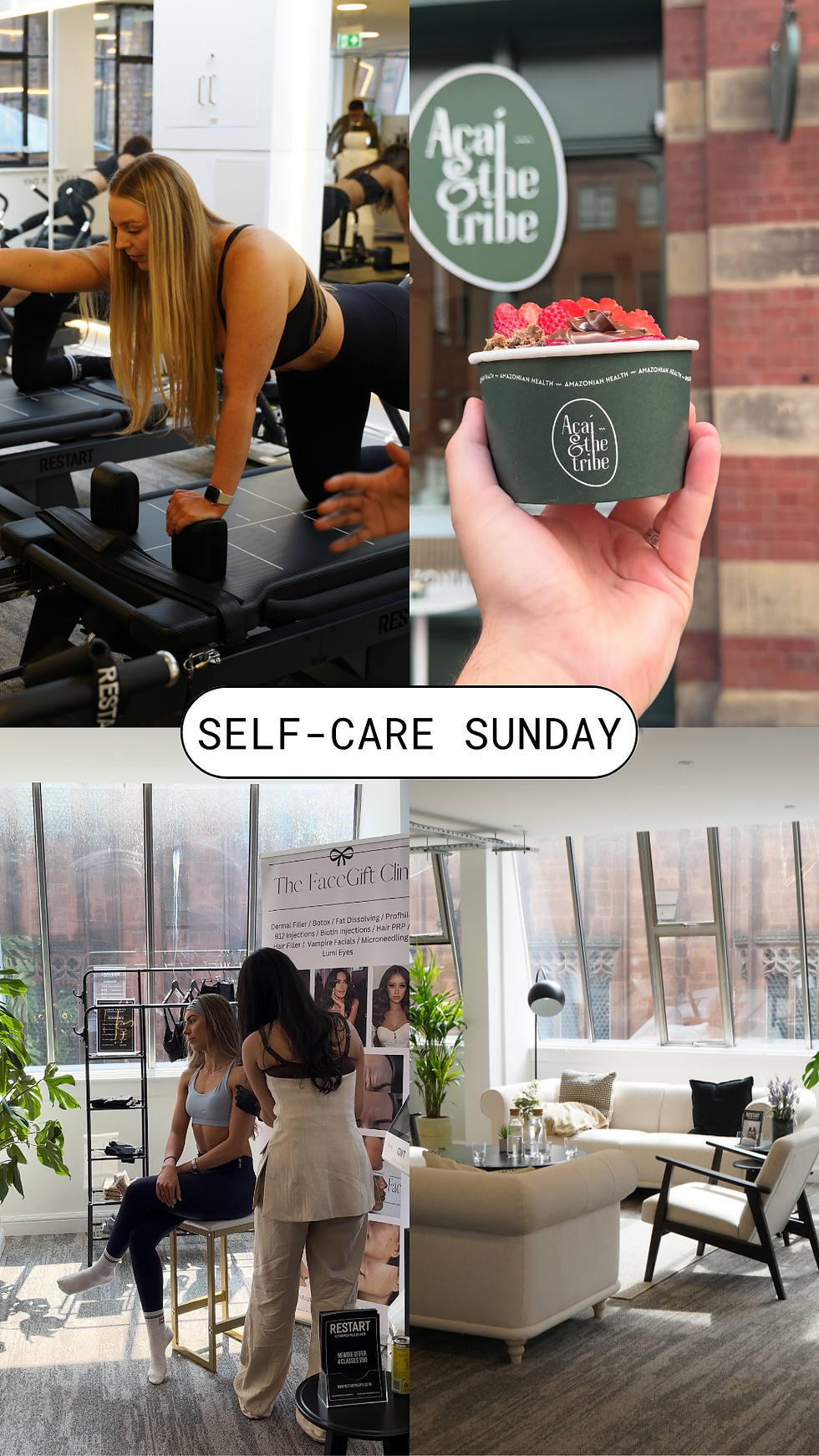 Self-Care Sunday! Açai Bowls, Vitamin injections & Pilates