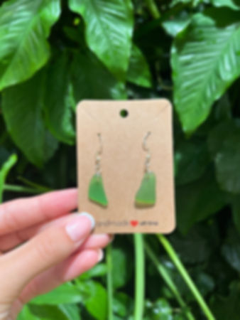 Sea Glass Earrings!!  