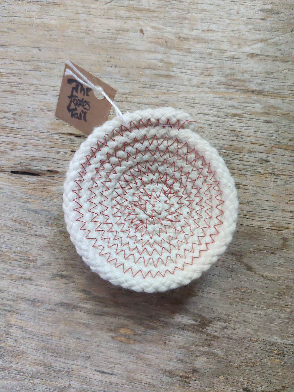 Thumbnail: Tiny Cotton Rope Bowl Soft Colors