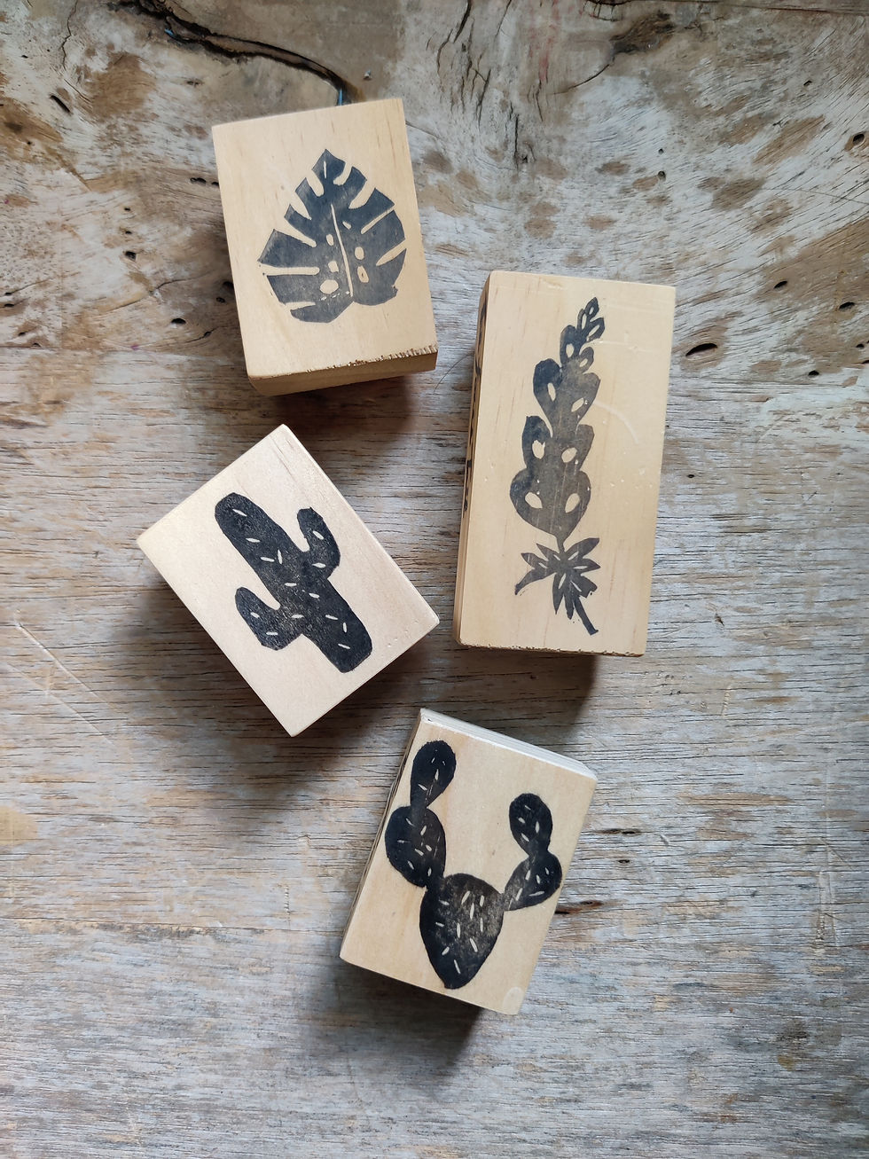 Thumbnail: Hand Carved Stamps 