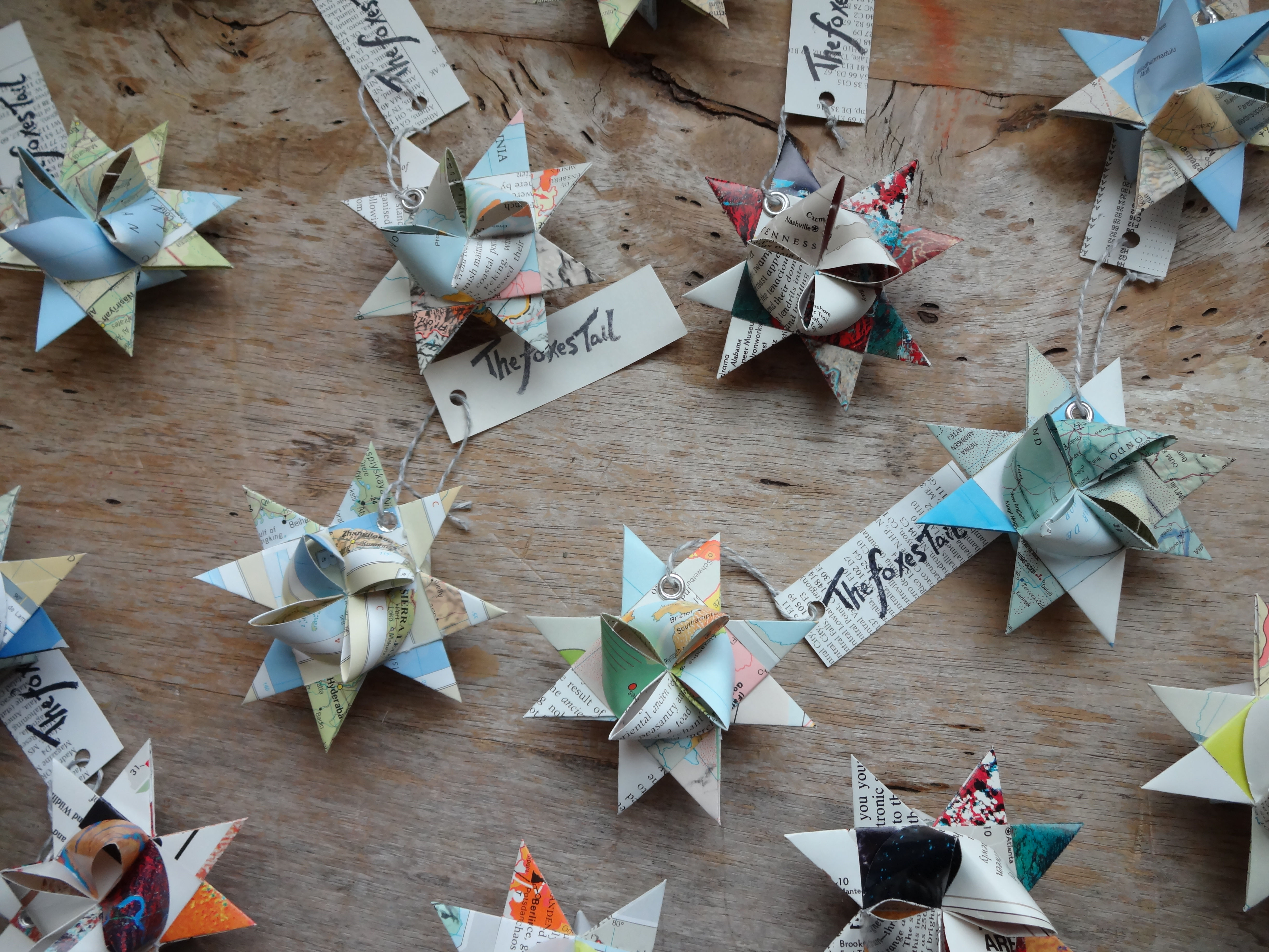 Upcycle Moravian Star: Altas