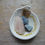 Thumbnail: Fabric Wrapped Rope Bowl: Small Mustard Yellow