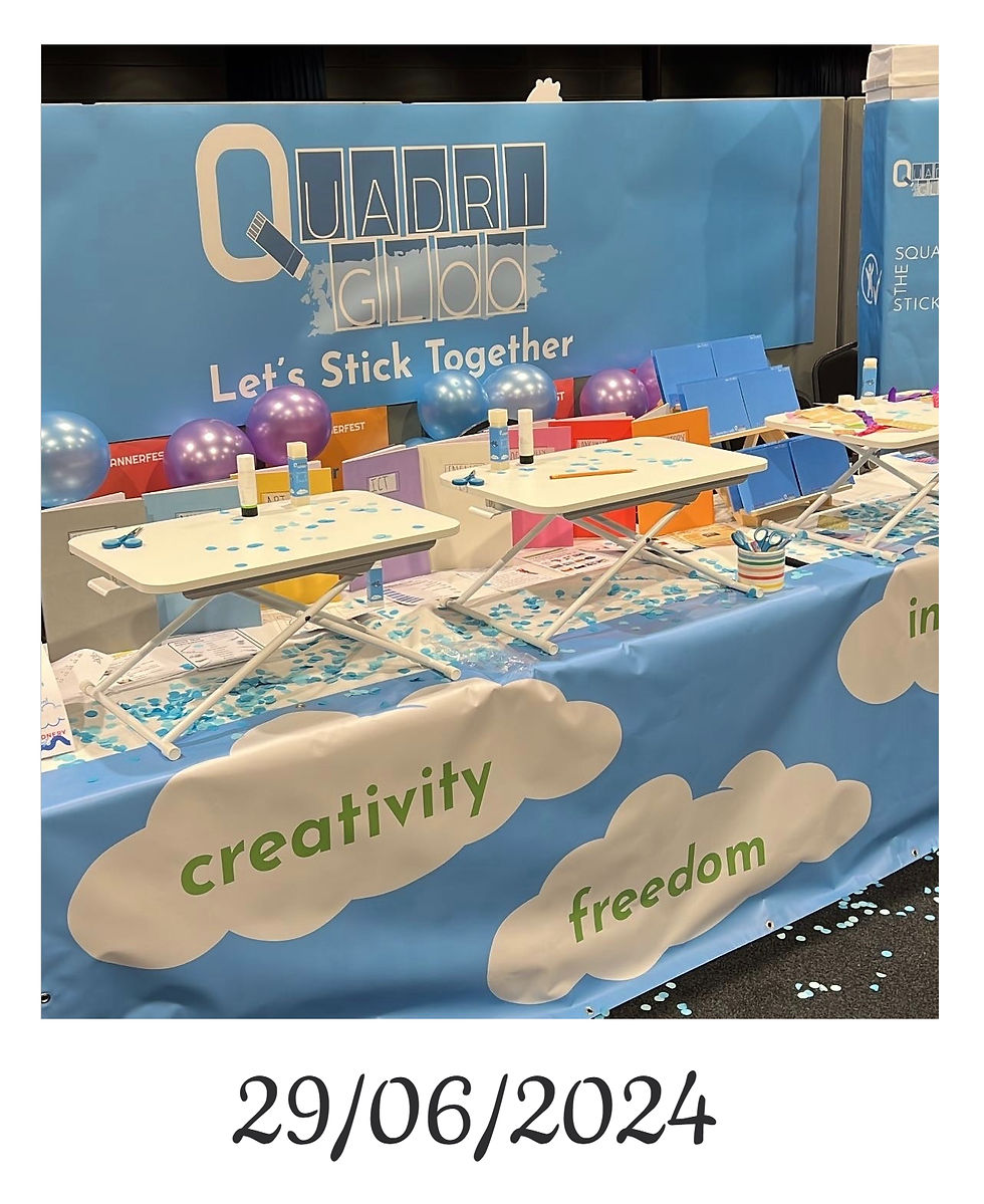 Quadrigloo's first showcase at Stationery Fest 2024