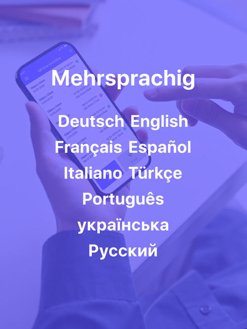 Cuberion ermöglicht eine mehrsprachige Nutzung, sodass Sie das System in verschiedenen Sprachen verwenden können. Ausserdem haben Sie die Möglichkeit, Funktionsnamen selbst zu übersetzen, um eine noch einfachere und benutzerfreundlichere Bedienung zu gewährleisten.
✅ Mehrsprachige Benutzeroberfläche
✅ Selbstständige Übersetzung von Funktionsnamen
✅ Benutzerfreundliche Anpassung für internationale Teams
