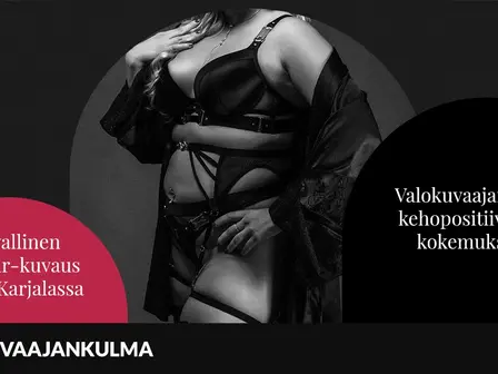 Turvallinen boudoir-kuvaus Lappeenrannassa - Valokuvaaja Kuvaajankulma