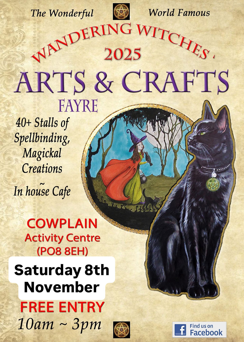 Wandering Witches, Cowplain 8th November