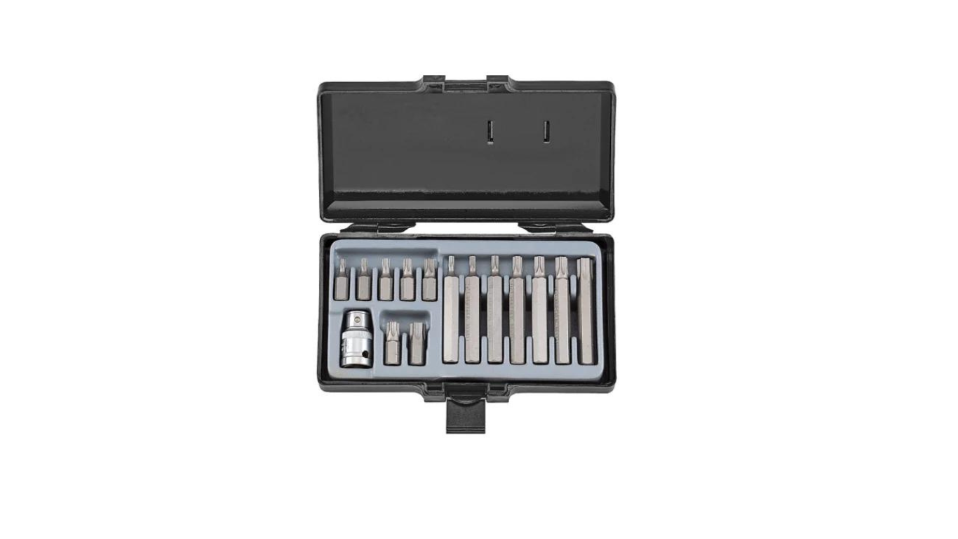 JUEGOS PUNTAS TORX T20 T55 CORTAS LARGAS