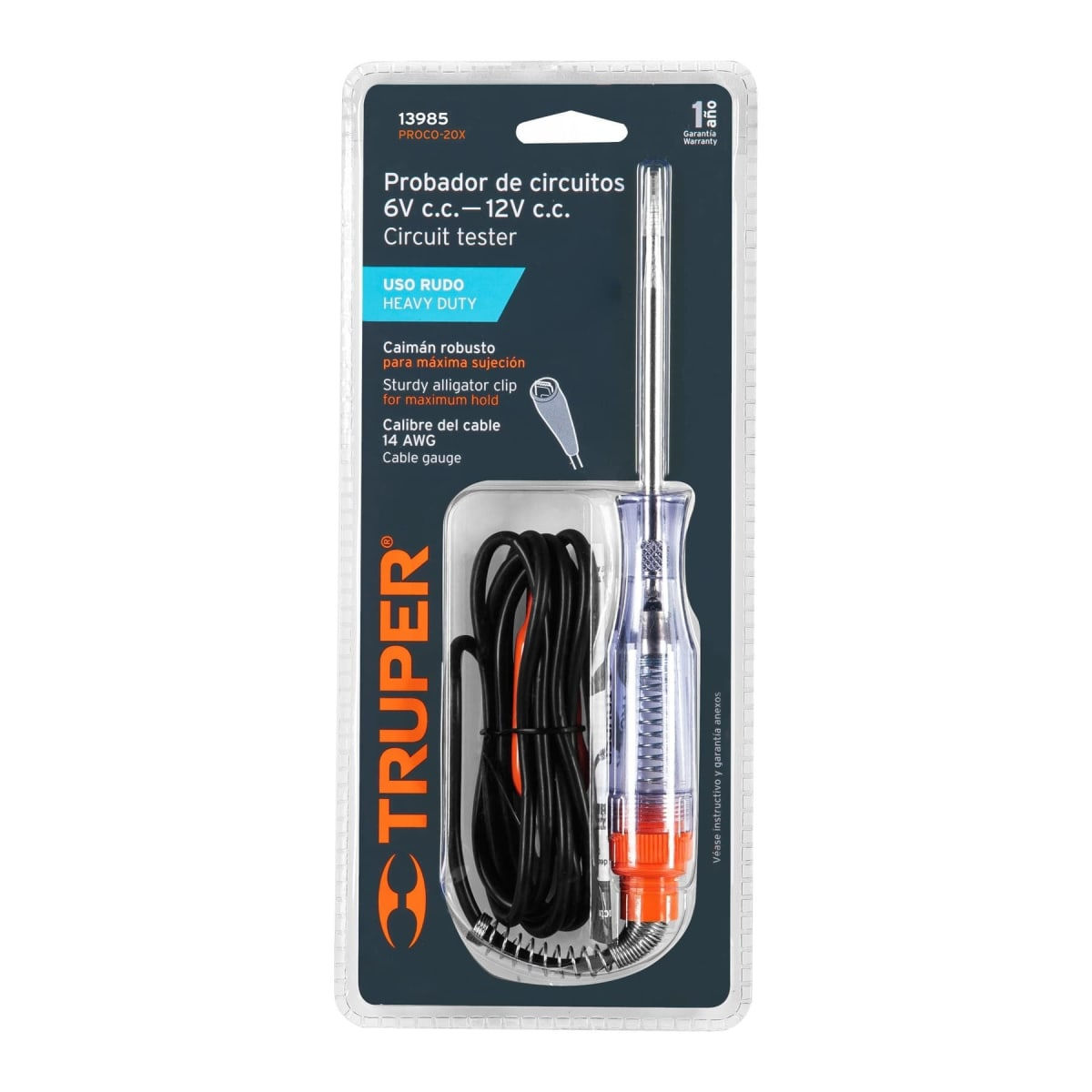 PROBADOR DE CIRCUITOS 6-12 V (13986)