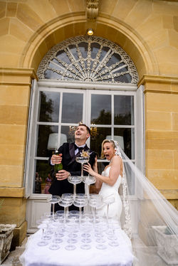 fun wedding chjateau durantie
