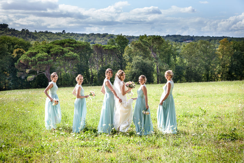 wedding photo in South West France