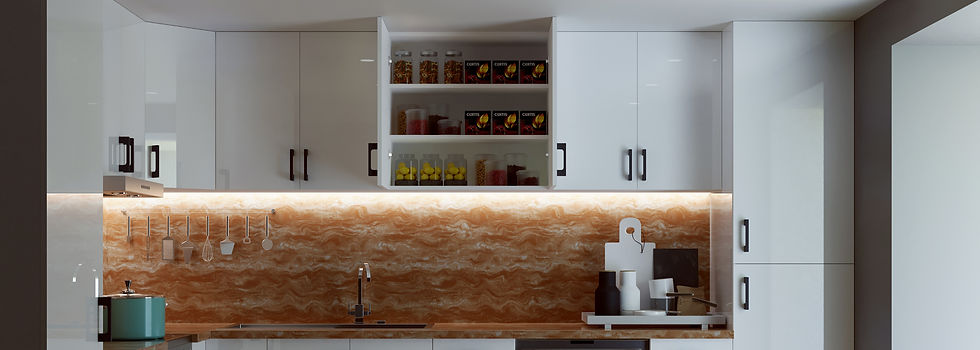 Thumbnail: Wall Cabinet 2 Doors 2 or 3 Shelves