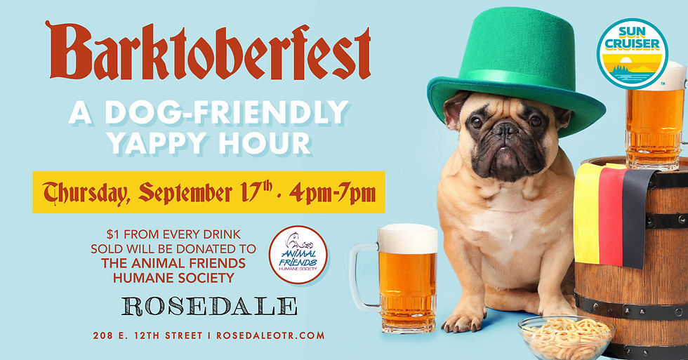 Barktoberfest: A Dog-Friendly Yappy Hour