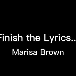 Finish The Lyrics