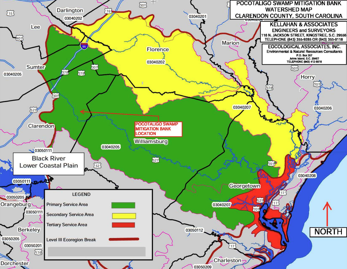 Map of the PSMB Area