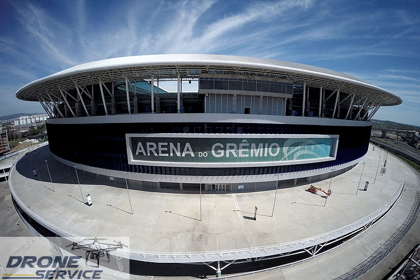 FOTOS COM DRONE: Arena do Grêmio