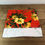Miniature : Housse de coussin fleur rouge