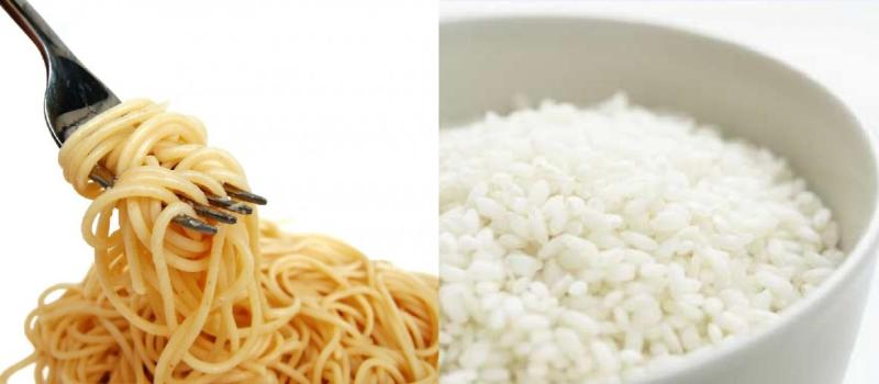 Arranged Food and Objects