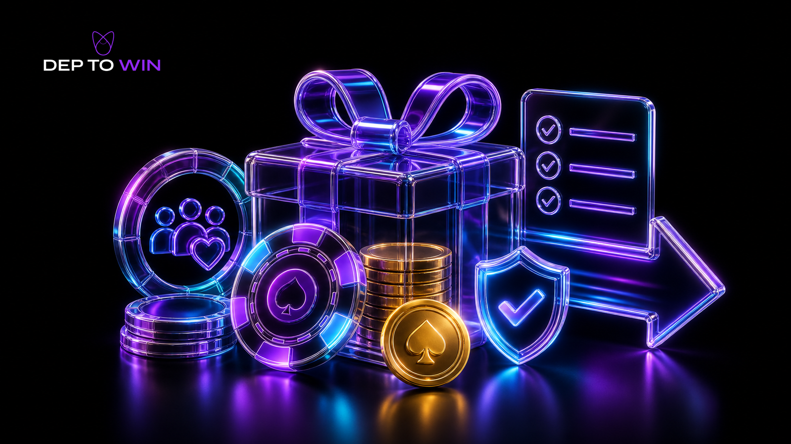 Casino Bonus ohne Einzahlung Deutschland mit Glas Geschenk Casino Chips Checkliste und Sicherheitsschild