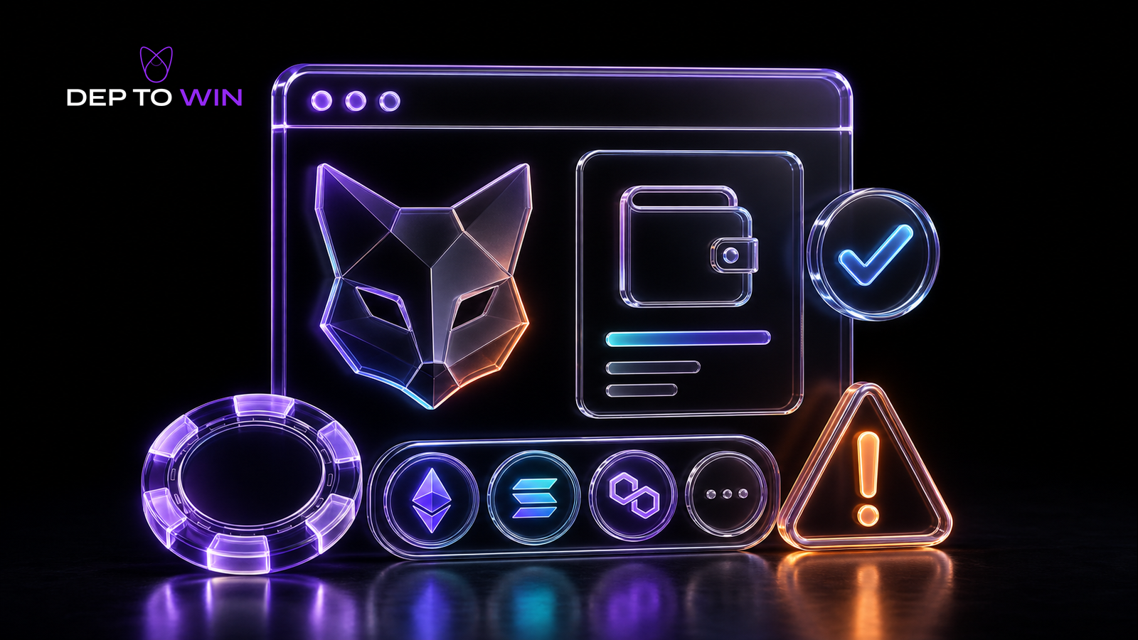 Krypto Casino mit MetaMask Wallet Verbindung Netzwerk Gas Einzahlung und Sicherheitscheck