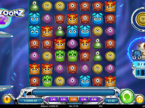 Play’n GO ametlik Reactoonz 2 mänguvaade