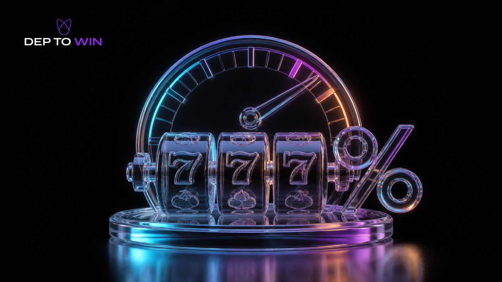 Premium Glas-RTP-Anzeige mit Slotwalzen für Online Slots in Deutschland